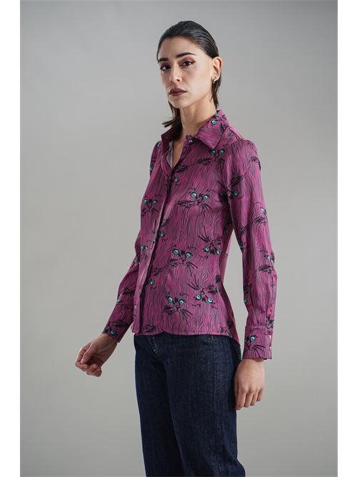 Camicia in raso Il The' Delle 5 | KILIE56STOCCHI DI GATTO PNK